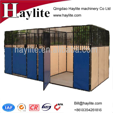 EPE board hot dip galvanized horse stable with PVC fabric